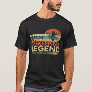 Camiseta Polícia de Guarda de Legenda do Pai de Mens Marido