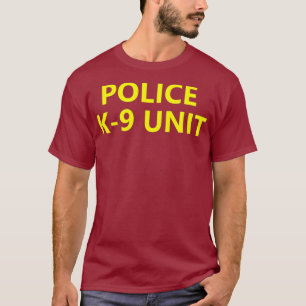 Camiseta Polícia de Halloween K9 Unidade Costume Cão