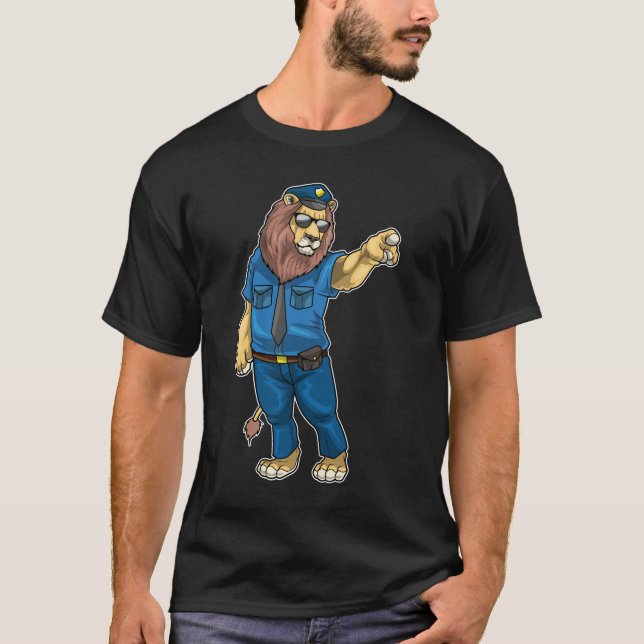Camiseta Polícia de Leão (Frente)