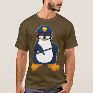 Camiseta Polícia de Pinguim Baton