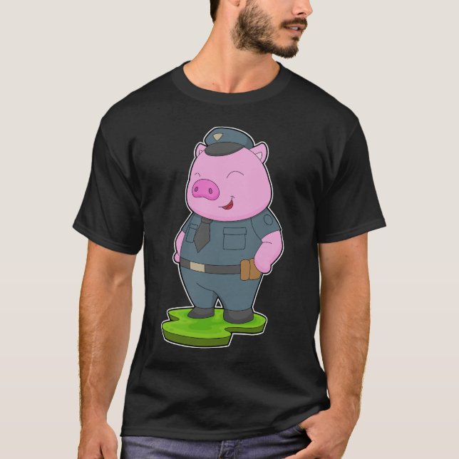 Camiseta Polícia de Porcos (Frente)