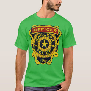 Camiseta Polícia de Raccoon