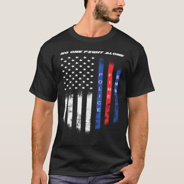 Camiseta Polícia Dispara EMS (Frente)