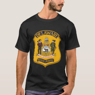 Camiseta Polícia do Estado Delaware