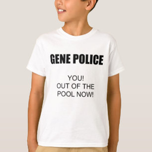 Camiseta Polícia do gene
