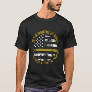 Camiseta Polícia E Bombeiros Dourados Hoodie Fino