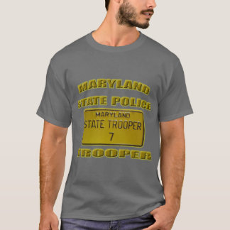 Camiseta Polícia Estadual de Maryland 2