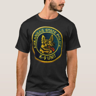 Camiseta Polícia Estadual do Arkansas K9