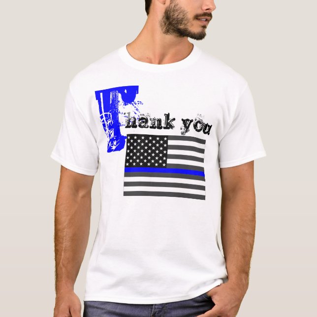 CAMISETA POLÍCIA OBRIGADA (Frente)
