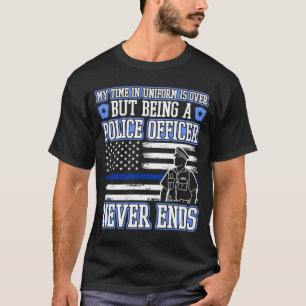 Camiseta Polícia policial aposentada