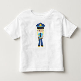 Camiseta Polícia, Policial, Policial, Cabelo Loiro