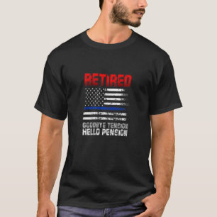 Camiseta Polícia Reformada Adeus Tensão Alô Política de Pen
