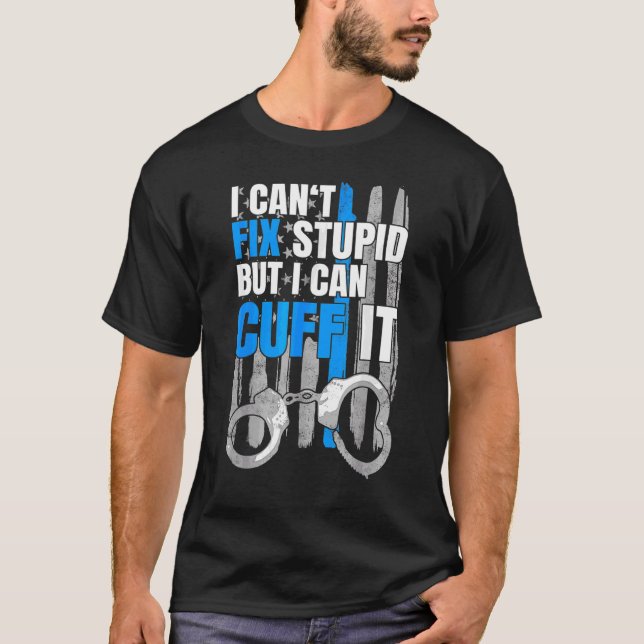 Camiseta Policiais algemados Polícia 1 (Frente)