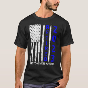 Camiseta Policial Aposentado 2023 Aposentando Policial