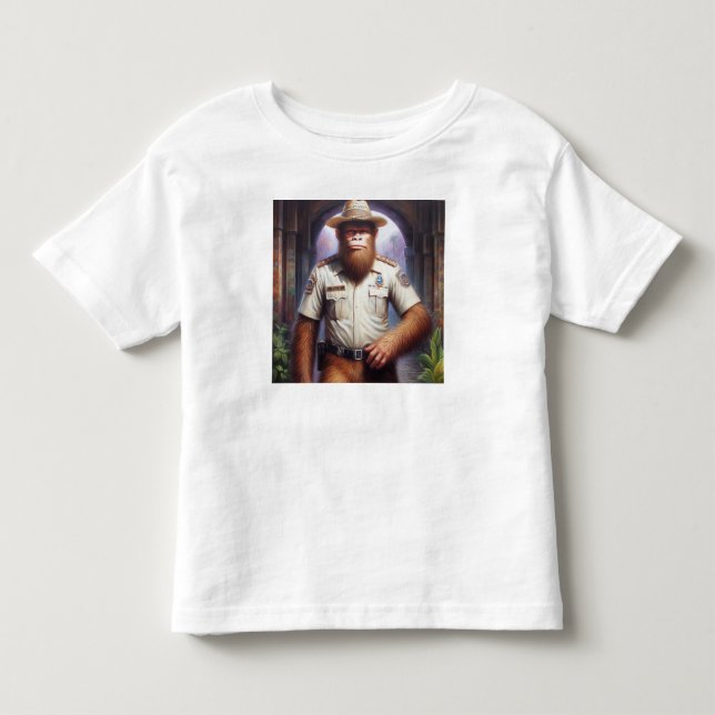 Camiseta Policial Bigfoot (Frente)