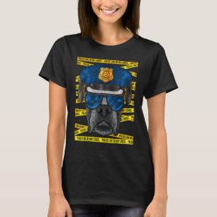 Camiseta Policial Boxer Policial Cachorro Policial