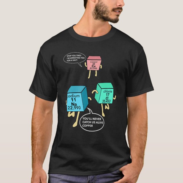 Camiseta Policial De Sal E Cobre (Frente)
