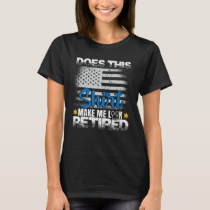 Camiseta Policial do Departamento de Polícia - Polícia apos