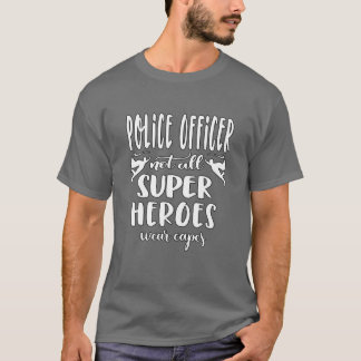 Camiseta Policial Engraçado Dizendo Policial