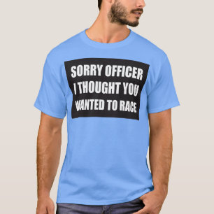 Camiseta Policial Engraçado, Legal Motocicleta Ou Helm Engr