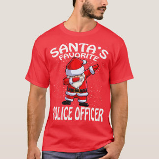 Camiseta Policial Favorito Santas Natal
