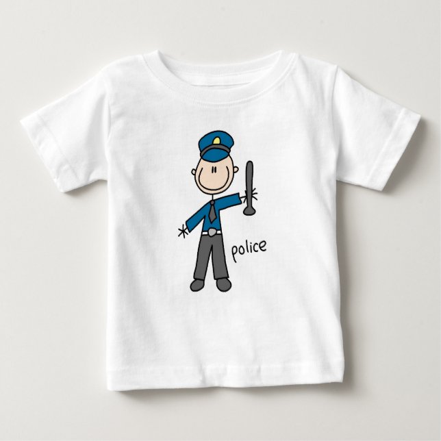 Camiseta Policial - Figura (Frente)