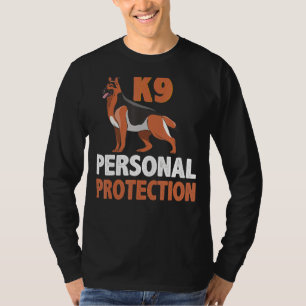 Camiseta Policial German shepherd Canine Handel do Agente K