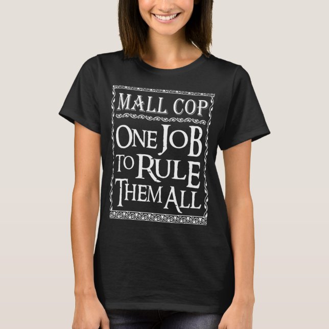 Camiseta Policial Um trabalho para governar todos (Frente)