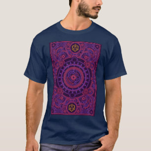 Camiseta Polidedro de Onda Sintética D20 Dice Steampunk