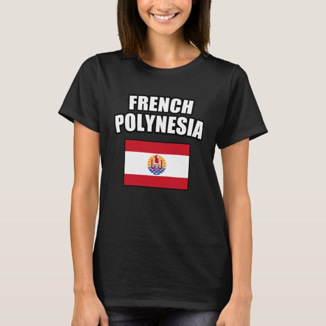 Camiseta Polinésia Francesa (Frente)