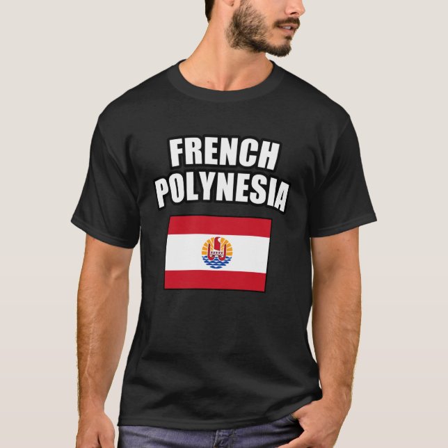 Camiseta Polinésia Francesa (Frente)