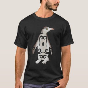 Camiseta Polinésia Maori Hoiho Penguin Tatuagem Tribal Nova