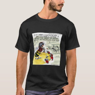 Camiseta "Polinização" Cantores Noturnos de Insetos Engraça