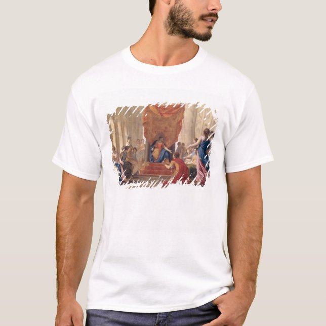 Camiseta Poliphilus que ajoelha-se antes da rainha (Frente)