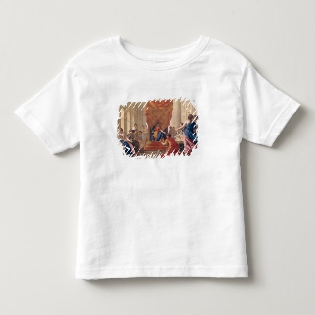 Camiseta Poliphilus que ajoelha-se antes da rainha (Frente)