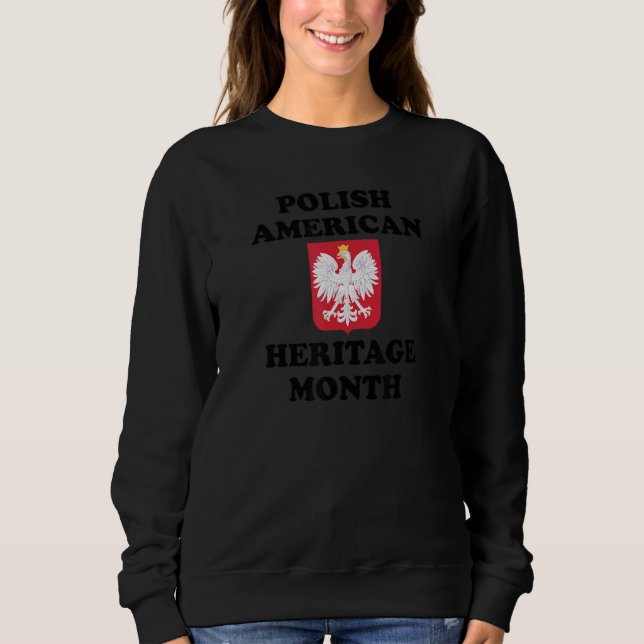 Camiseta Polish American Heritage Month (Frente)