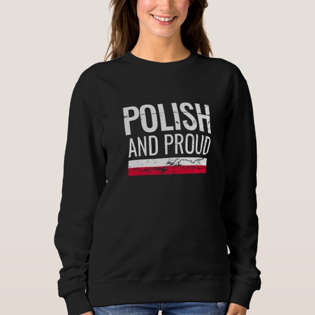 Camiseta Polish And Proud Poland Flag (Frente)