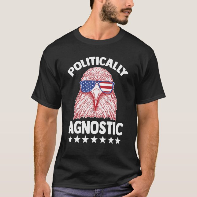 Camiseta Política anti-democrata do Anti republicano (Frente)