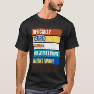 Camiseta Política aposentada aposentada política aposentada