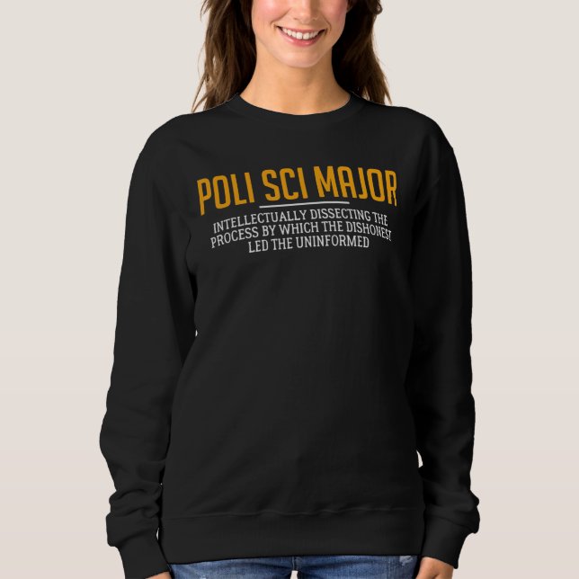 Camiseta Política de Definição Política Política Poli S (Frente)