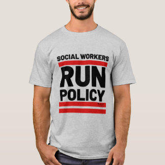 Camiseta Política de Execução dos Trabalhadores Sociais