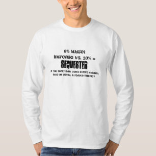 Camiseta Política do Sequestro do Orçamento Federal