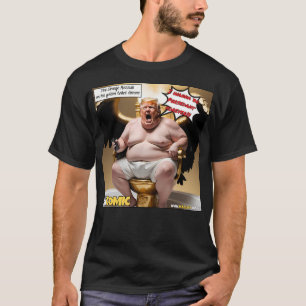 Camiseta Política Eleitoral 2024 Trump Caricatura Como A Or