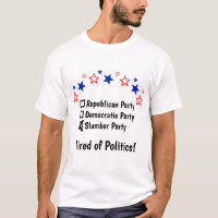 Camiseta Política Engraçada do Partido Sumber