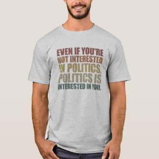 Camiseta Política Mundial Inevitável