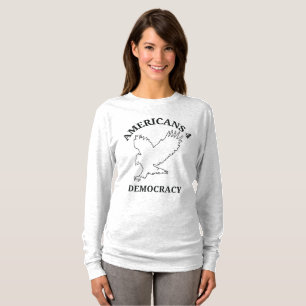 Camiseta Política pró-democracia