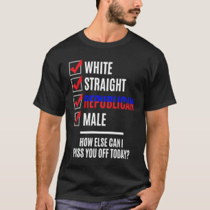 Camiseta Política Republicana Masculina e Politi, Hetero Br