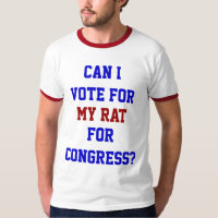 Política Vote No Meu Rato Para Congresso Engraçado