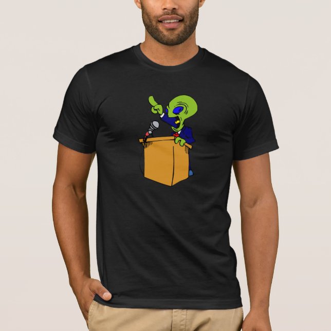 Camiseta Político estrangeiro (Frente)