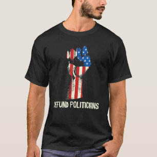 Camiseta Políticos Defensores Anti-Governo